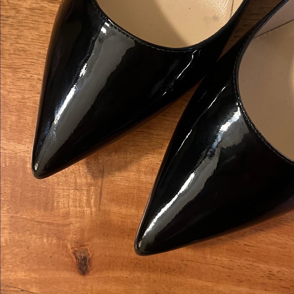Jimmy Choo Black Patent Leather Kitten Heels – Size 35.5 (US 5.5) - Picture 8 of 9